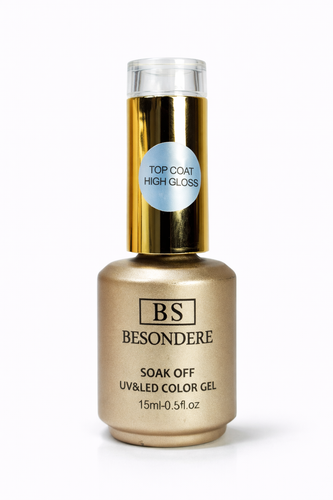 تاپ شاین ناخن BS بیساندره مدل High Gloss حجم 15 میل