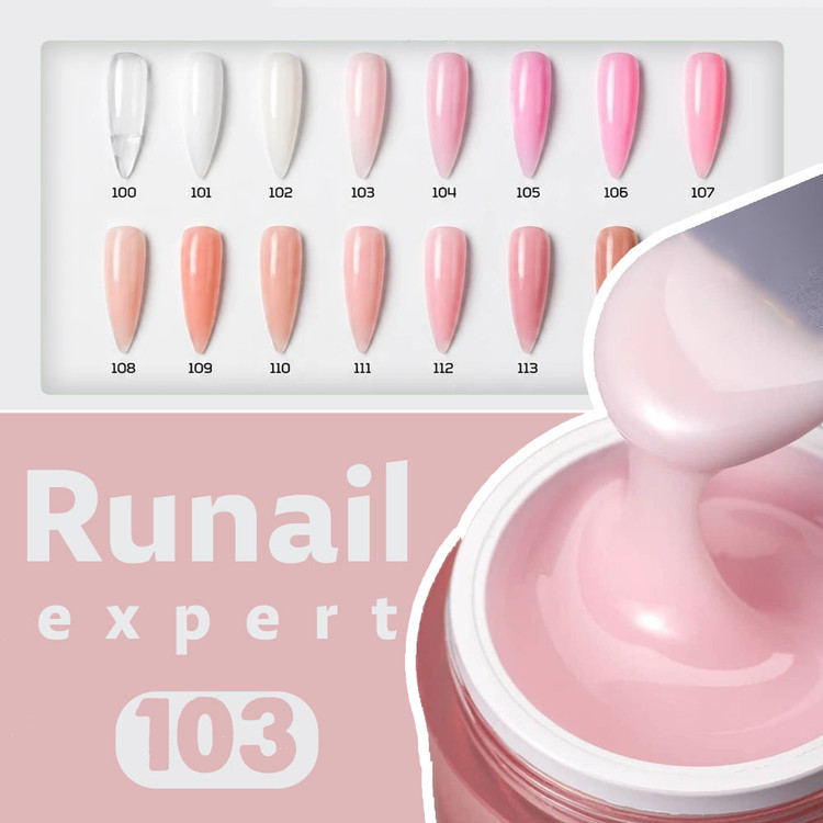 بیلدر ژل ۵۶ گرمی رونیل کد ۱۰۳ | Ronil Builder Gel 103
