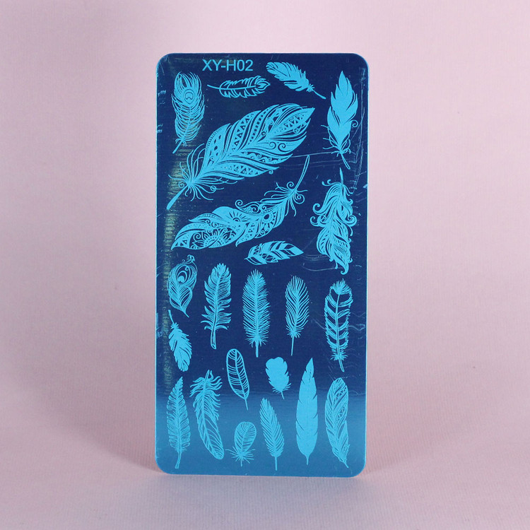 شابلون طراحی ناخن کد XY-H02