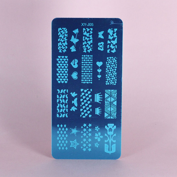 شابلون طراحی ناخن کد XY-J05