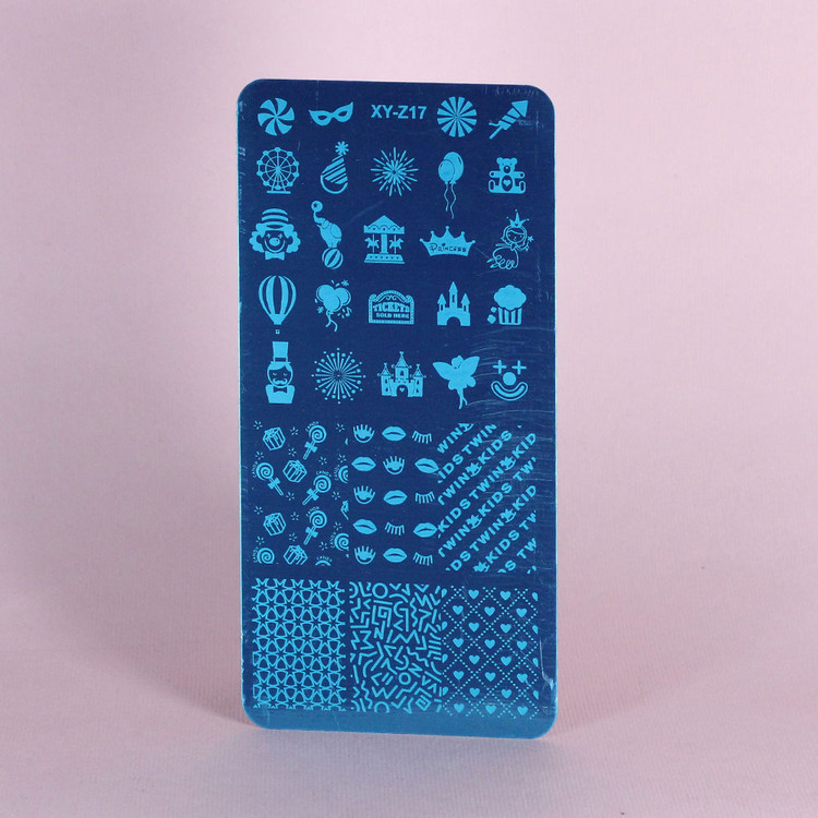 شابلون طراحی ناخن کد XY-Z17