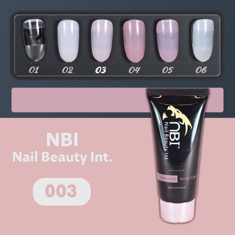 پلی ژل 60 میل نچرال ان بی ای کد 003