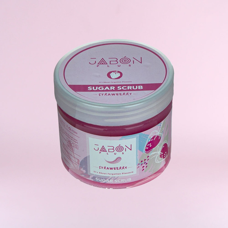 شوگر اسکراب 450 گرمی توت فرنگی ژبون