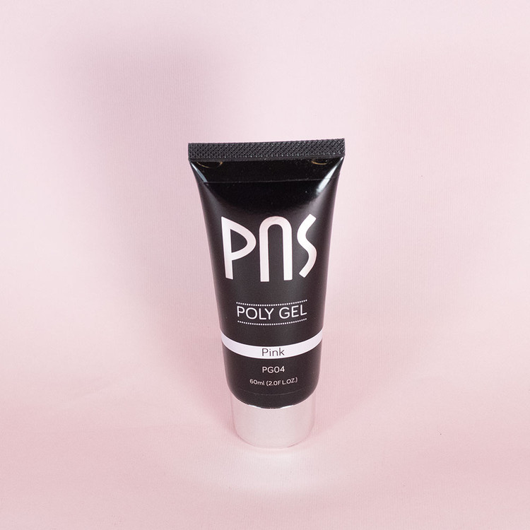 پلی ژل کاشت ناخن 60 میل پینک پی ان اس کد PG04