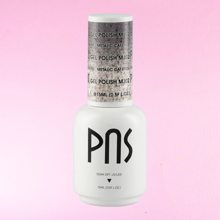 لاک ژل متالیک پی ان اس شماره MJ02 اصل