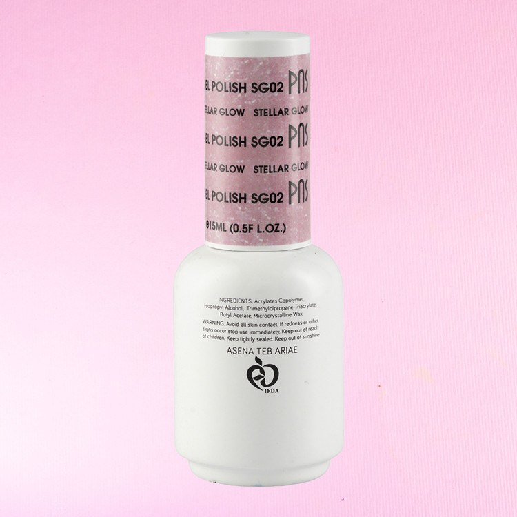 لاک ژل شاین ۱۵ میل پی ان اس شماره SG02 اصل