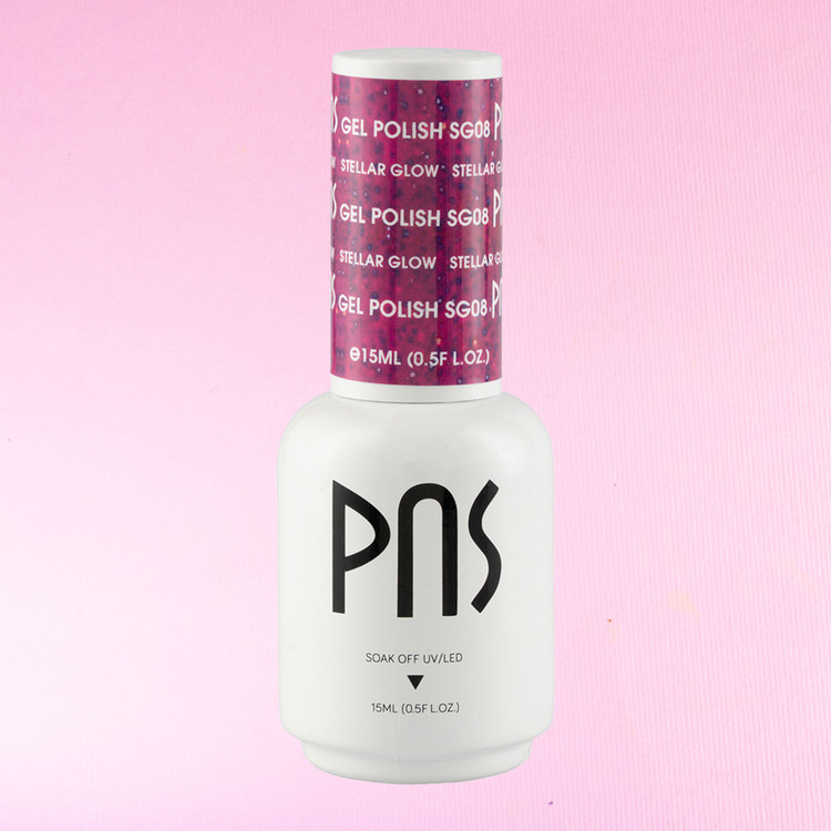 لاک ژل شاین ۱۵ میل پی ان اس شماره SG08 اصل