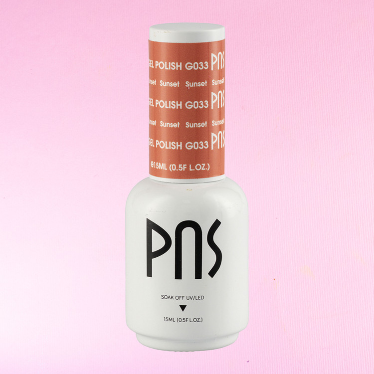 لاک ژل ۱۵ میل پی ان اس شماره G033 اصل