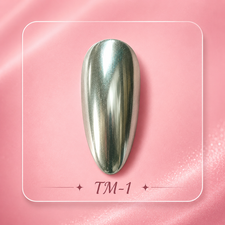 پودر سوپر کروم ناخن رادیانت کد TM-01 | پودر طراحی ناخن