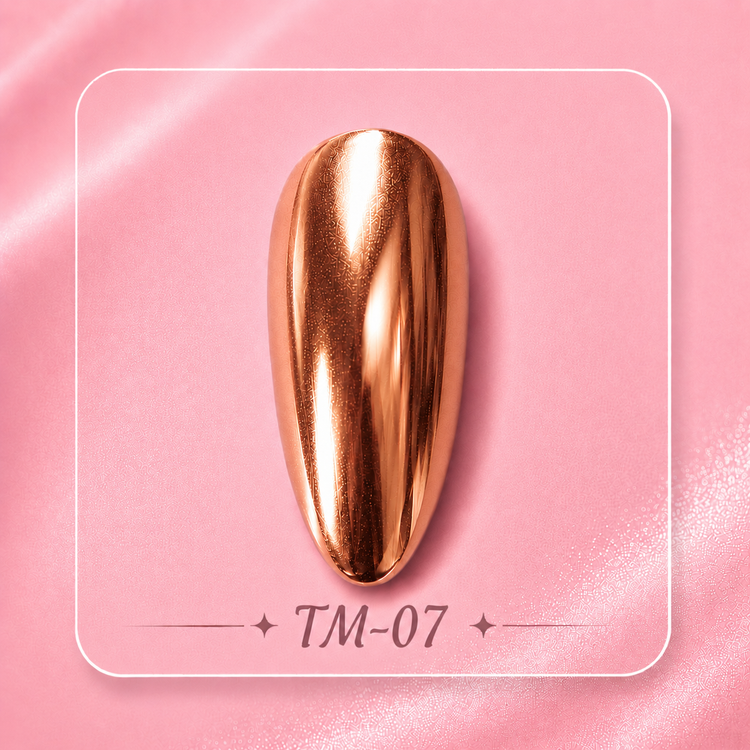 پودر سوپر کروم ناخن رادیانت کد TM-07 | پودر طراحی ناخن