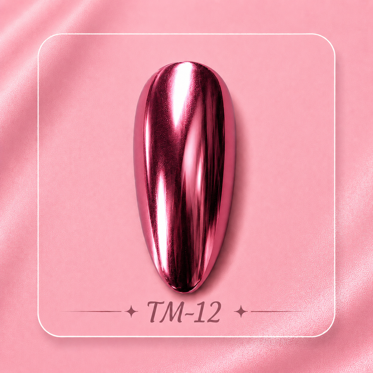 پودر سوپر کروم ناخن رادیانت کد TM-12 | پودر طراحی ناخن