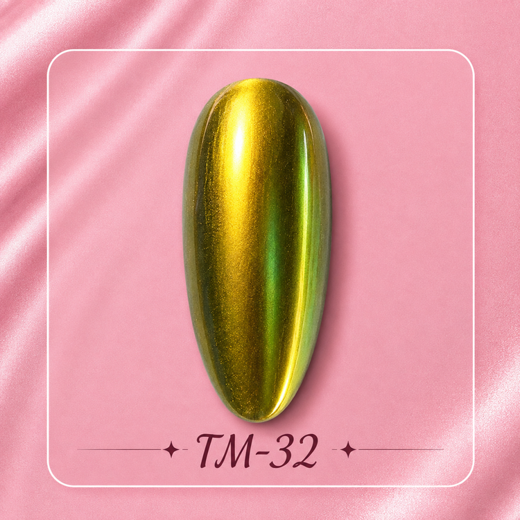 پودر سوپر کروم ناخن رادیانت کد TM-32 | پودر طراحی ناخن