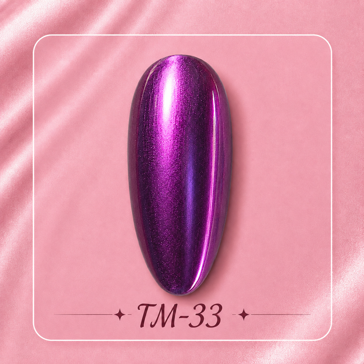 پودر سوپر کروم ناخن رادیانت کد TM-33 | پودر طراحی ناخن