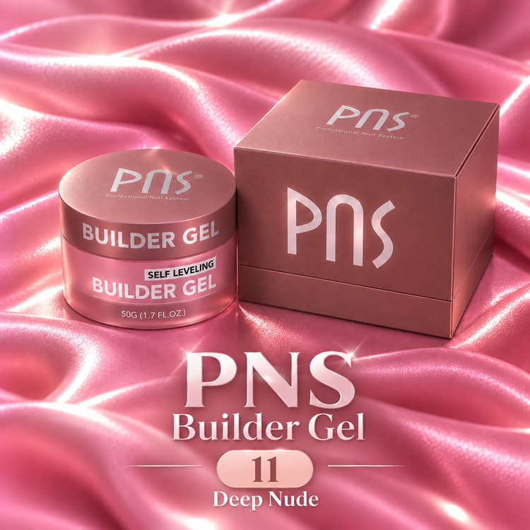 بیلدر ژل کاشت ناخن پی ان اس نود تیره ۵۰ گرم کد BG11