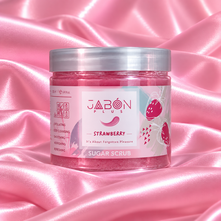 شوگر اسکراب 450 گرمی توت فرنگی ژبون