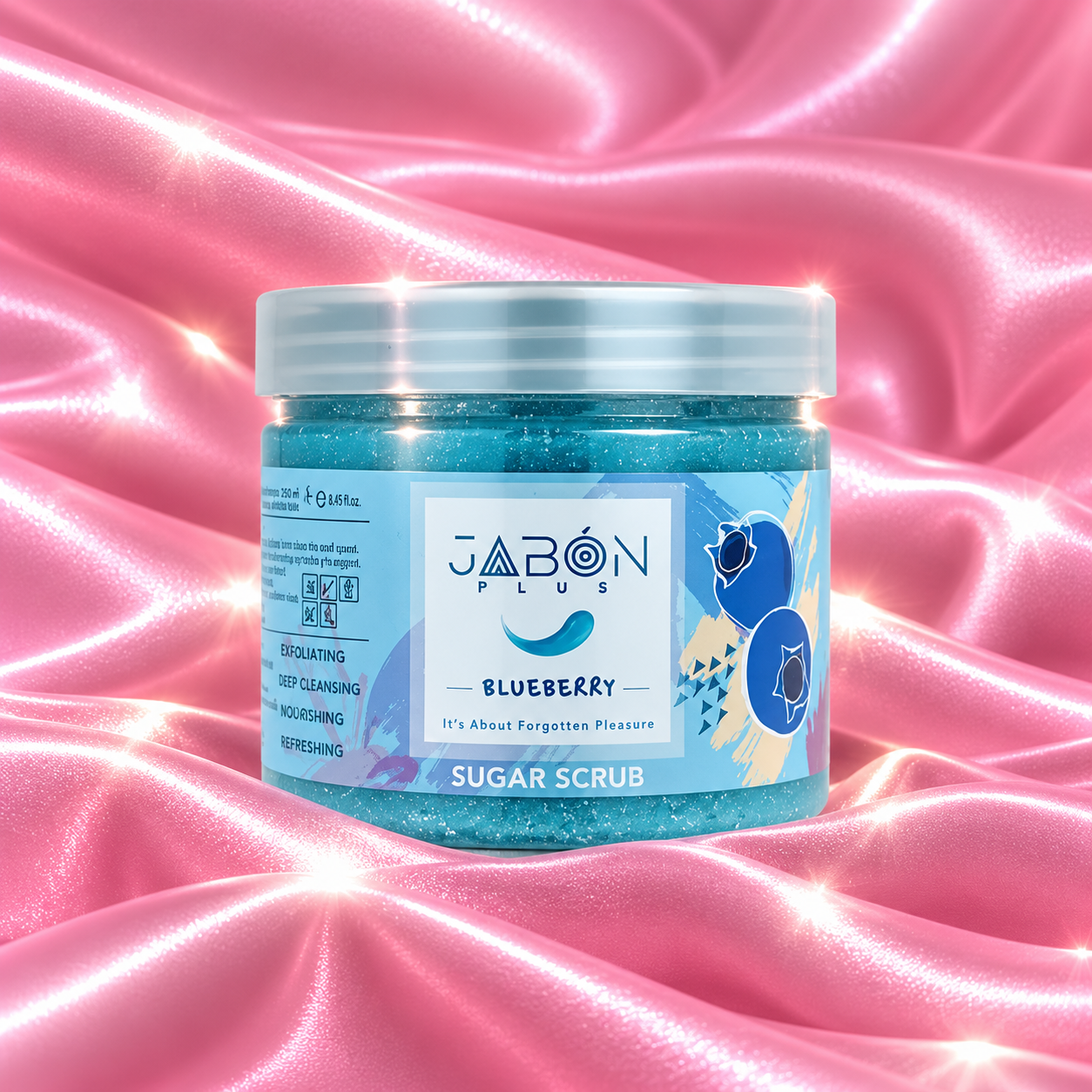 شوگر اسکراب 450 گرمی بلوبری ژبون